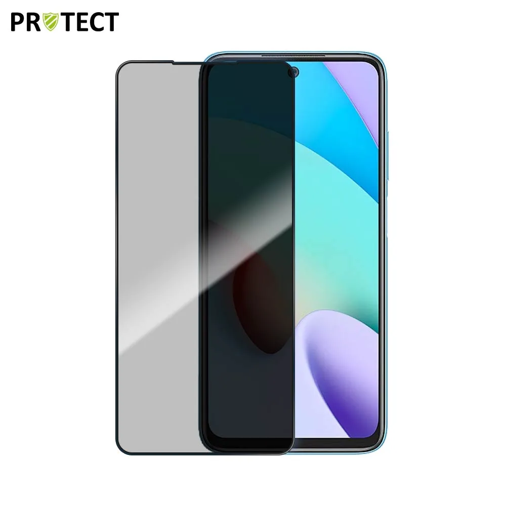 Verre Trempé PRIVACY PROTECT pour Xiaomi Redmi 10 Transparent