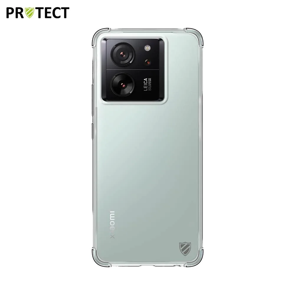 Coque Silicone Renforcée PROTECT pour Xiaomi 13T/13T Pro Transparent — vue 2