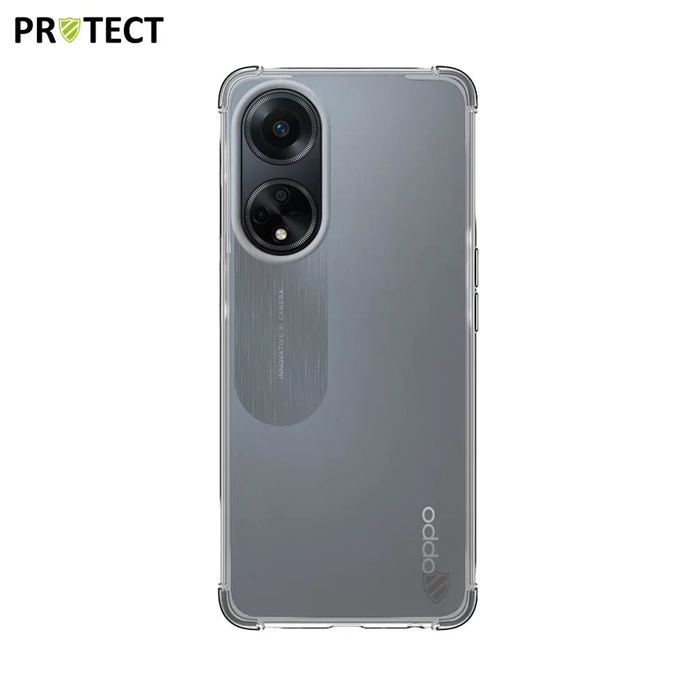 Coque Silicone Renforcée PROTECT pour OPPO A98 5G (CPH2529) Transparent — vue 2