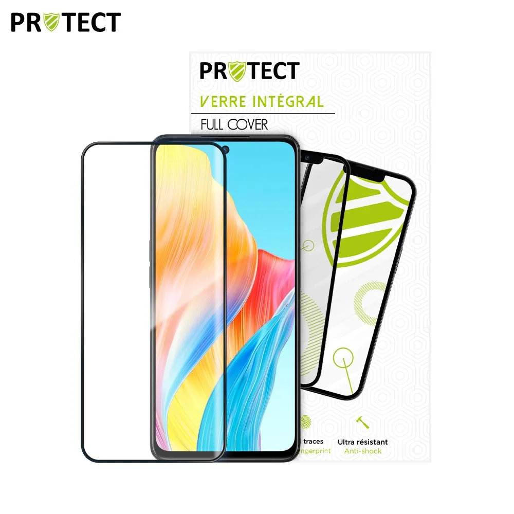 Verre Trempé Intégral PROTECT pour OPPO A98 5G (CPH2529) Noir — vue 2
