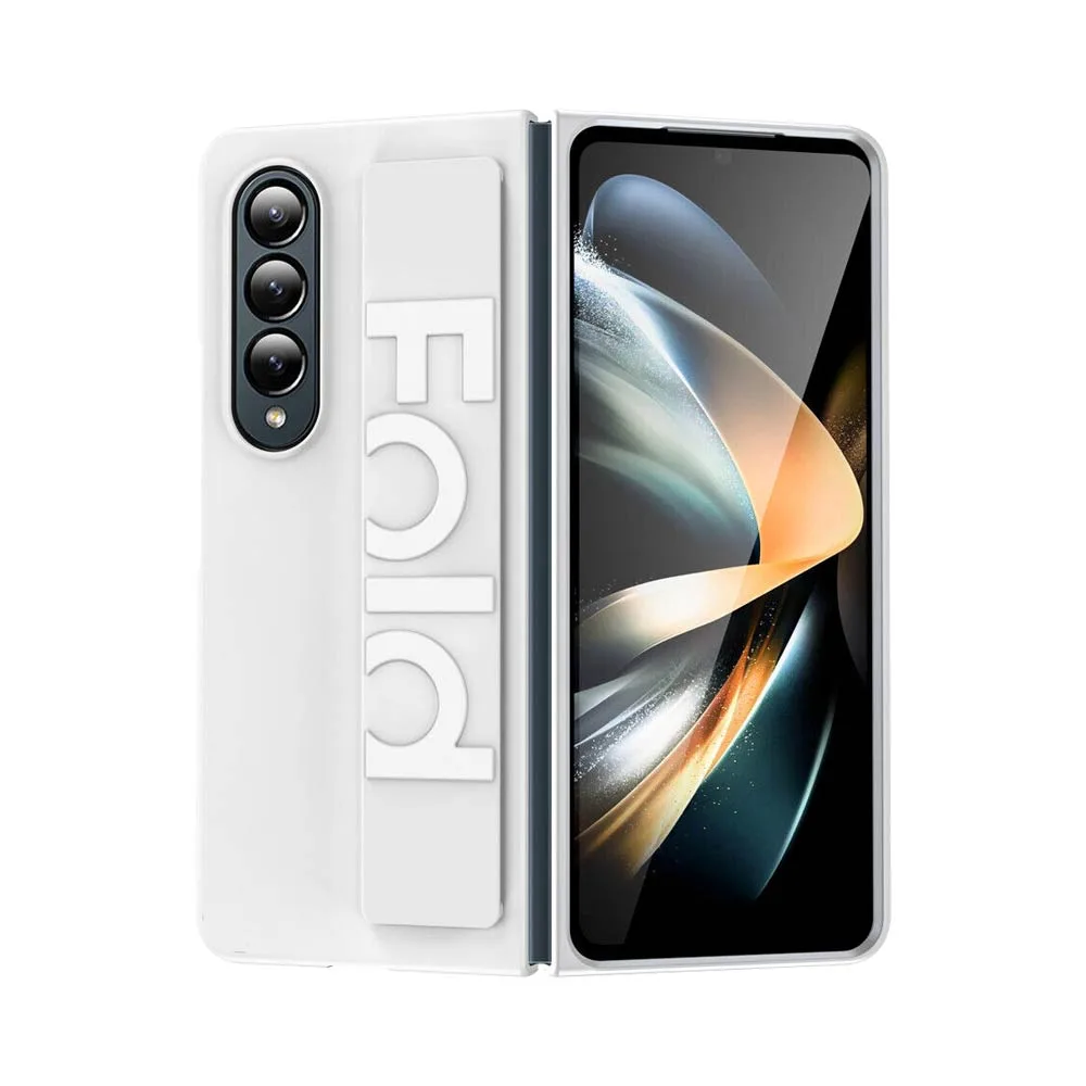 Coque de Protection avec Lanière Z-FO2 Samsung Galaxy Z Fold 3 5G F926 Blanc