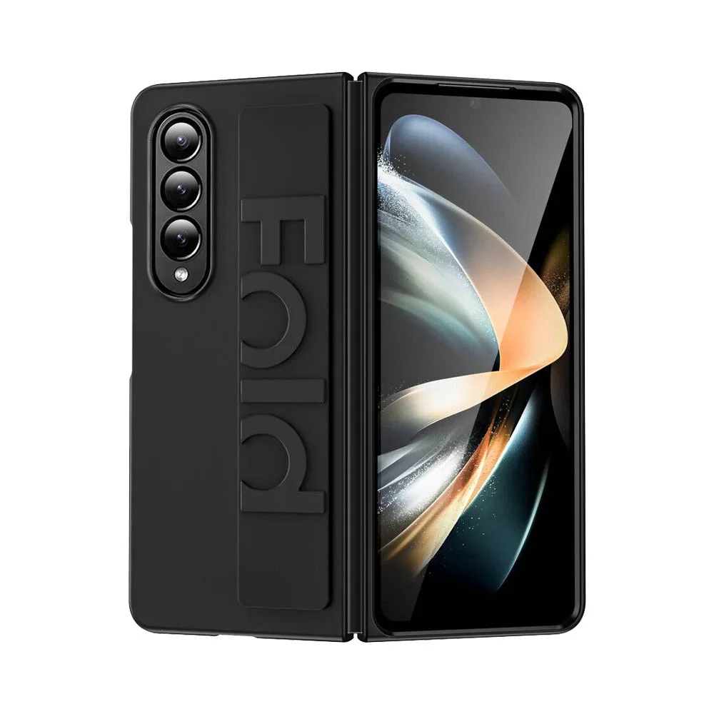 Coque de Protection avec Lanière Z-FO2 Samsung Galaxy Z Fold 4 5G F936 Noir