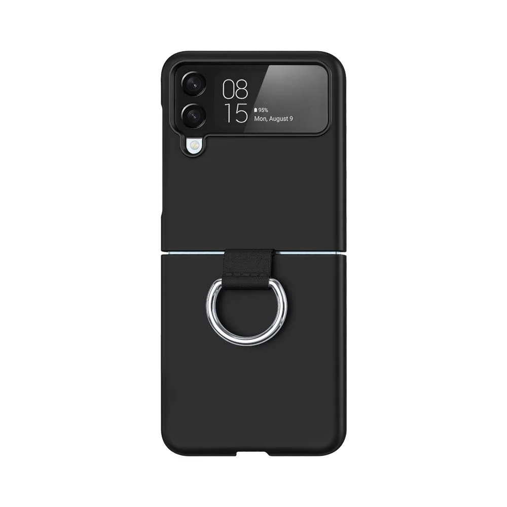 Coque de Protection avec Anneau Z-FL2 Samsung Galaxy Z Flip 3 5G F711 Noir