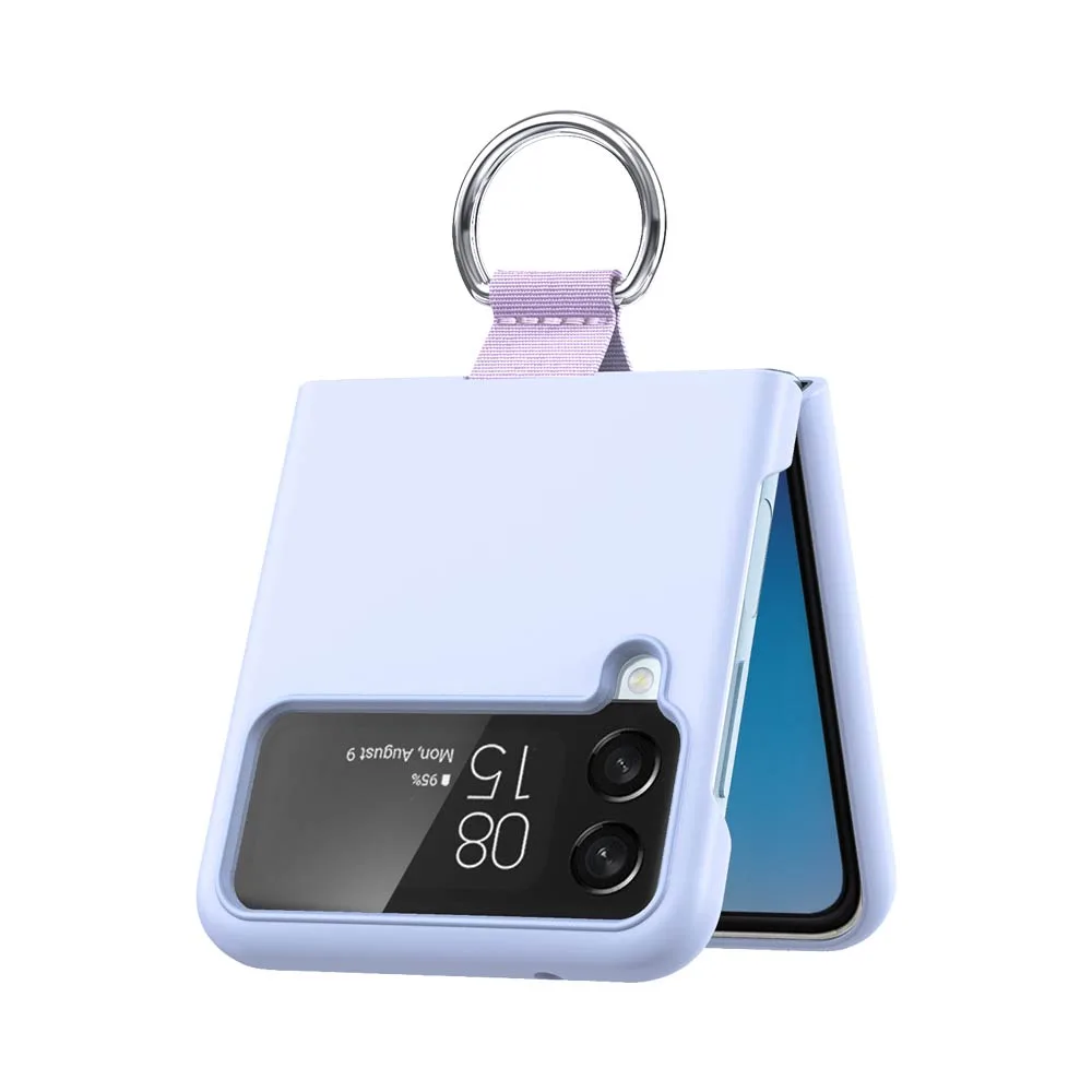 Coque de Protection avec Anneau Z-FL2 Samsung Galaxy Z Flip 3 5G F711 Violet — vue 2
