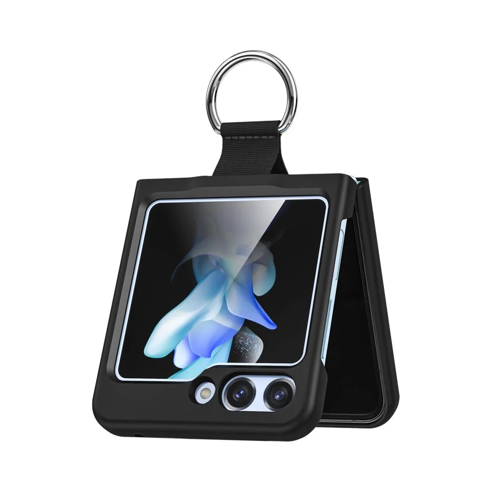 Coque de Protection avec Anneau Z-FL2 Samsung Galaxy Z Flip 5 5G F731 Noir — vue 2