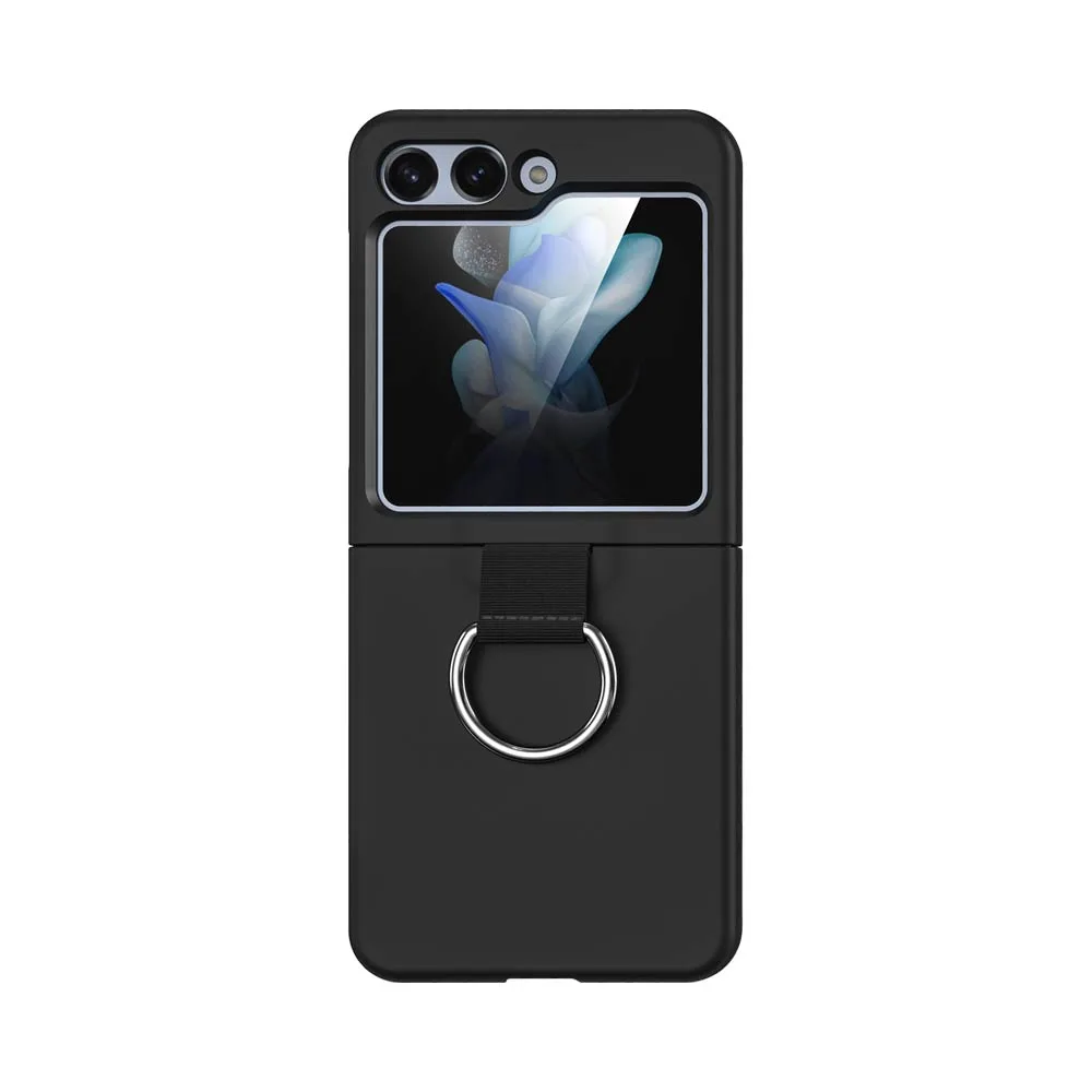 Coque de Protection avec Anneau Z-FL2 Samsung Galaxy Z Flip 5 5G F731 Noir