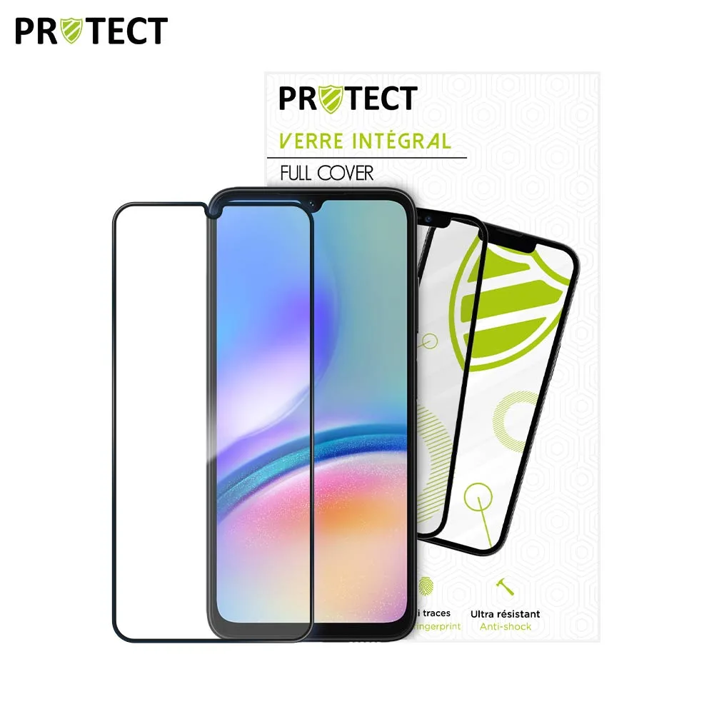 Verre Trempé Intégral PROTECT pour Samsung Galaxy A05s A057 Noir — vue 2
