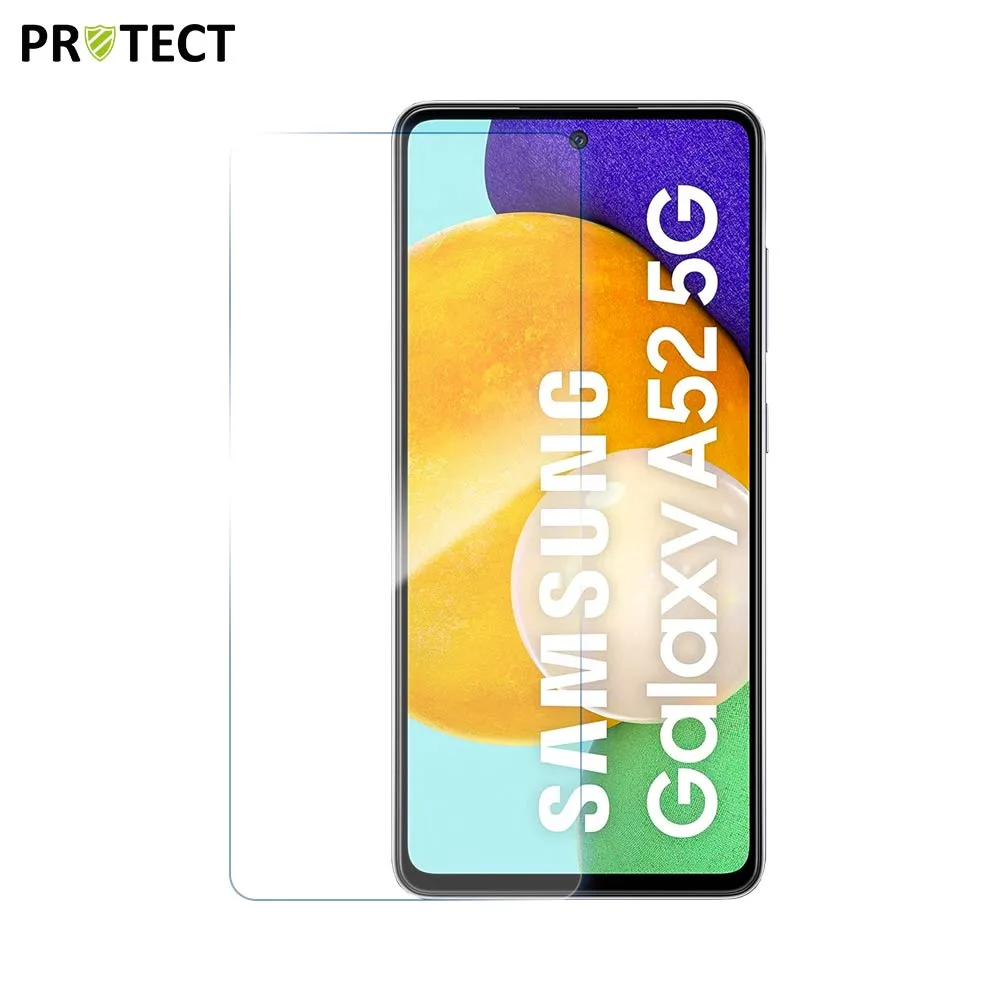 Verre Trempé Classique PROTECT pour Samsung Galaxy A52 5G A526, A52 4G A525 & A52s 5G A528 Transparent
