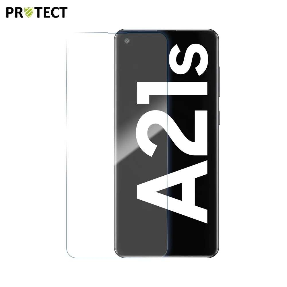 Verre Trempé Classique PROTECT pour Samsung Galaxy A21S Transparent