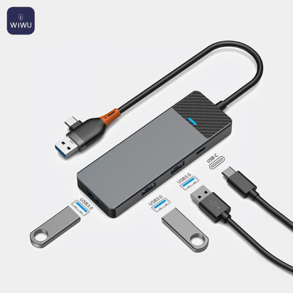 Hub Wiwu Linker A431C (Type-C & USB)