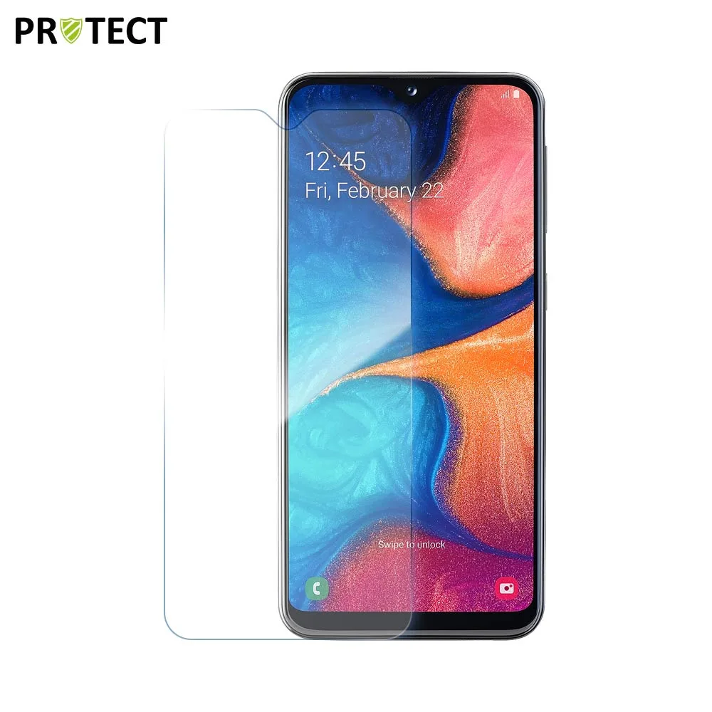 Verre Trempé Classique PROTECT pour Samsung Galaxy A20e A202 Transparent