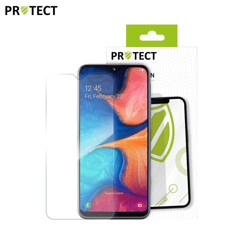 Verre Trempé Classique PROTECT pour Samsung Galaxy A20e A202 Transparent — vue 2