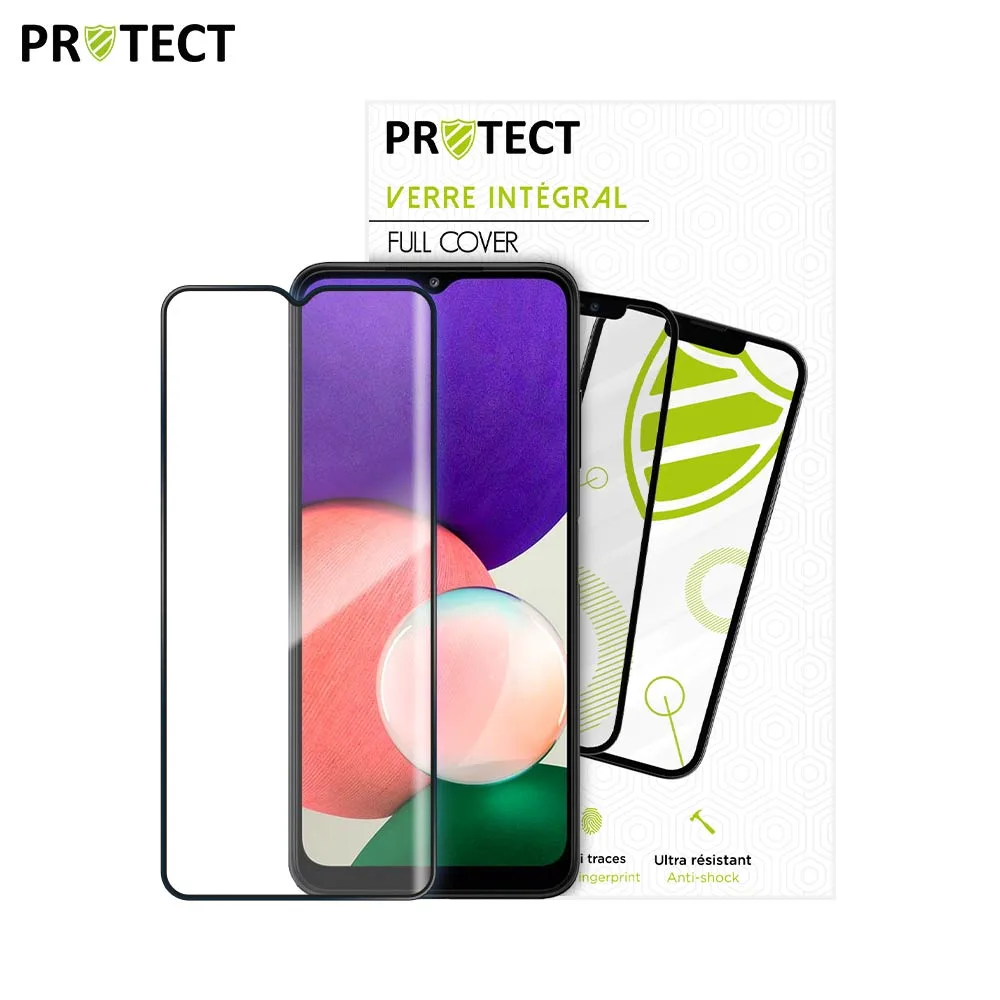 Verre Trempé Intégral PROTECT pour Samsung Galaxy A22 5G A226B Noir — vue 2