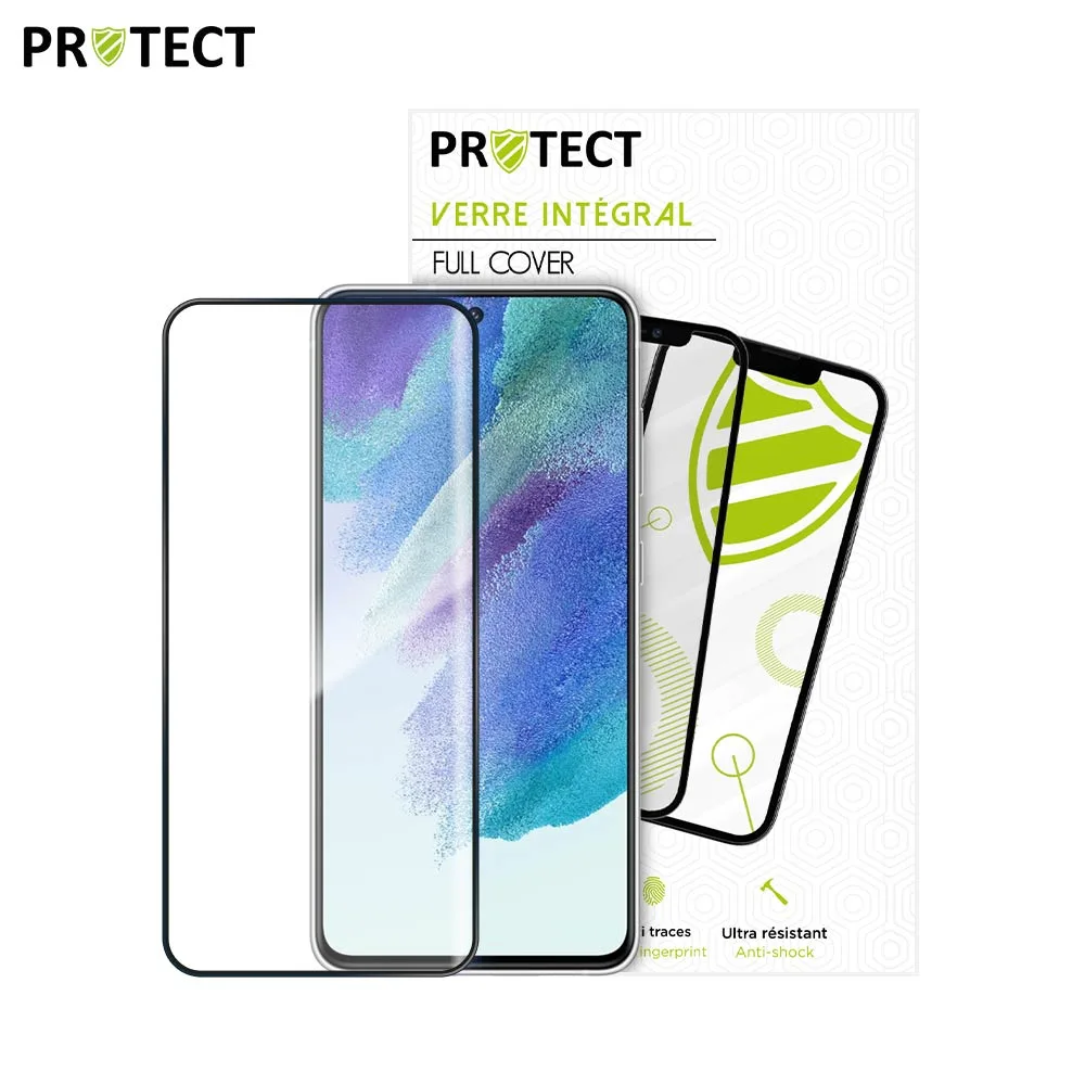 Verre Trempé Intégral PROTECT pour Samsung Galaxy S21 5G G991 Noir — vue 2
