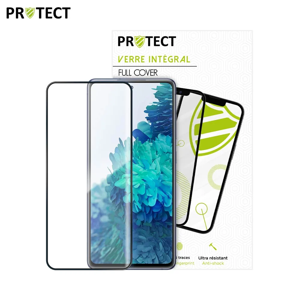 Verre Trempé Intégral PROTECT pour Samsung Galaxy A51 A515, S20 FE 5G G781 & S20 FE 4G G780 Noir — vue 2