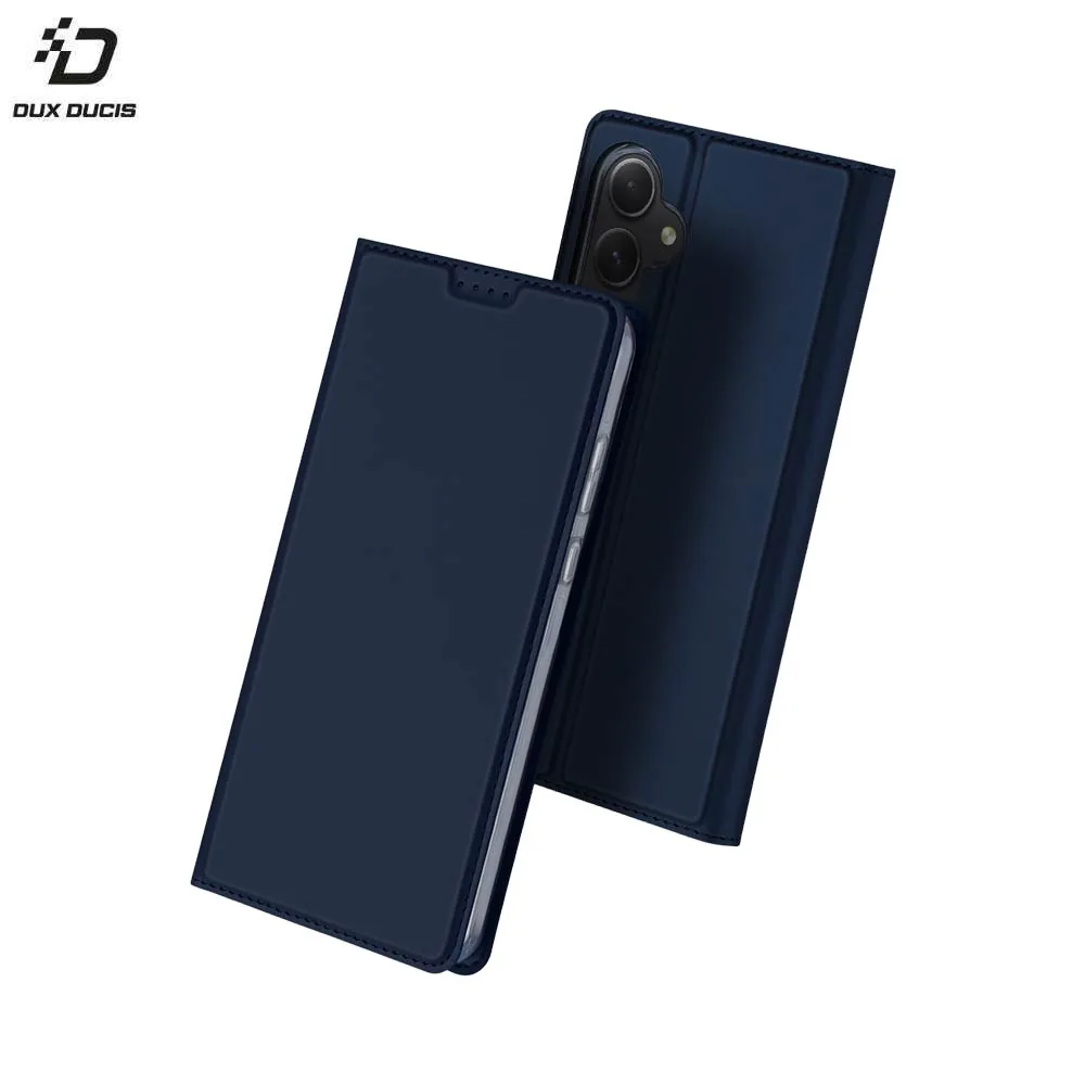 Housse de Protection Skin Pro Dux Ducis pour Samsung Galaxy A35 5G A356 Bleu