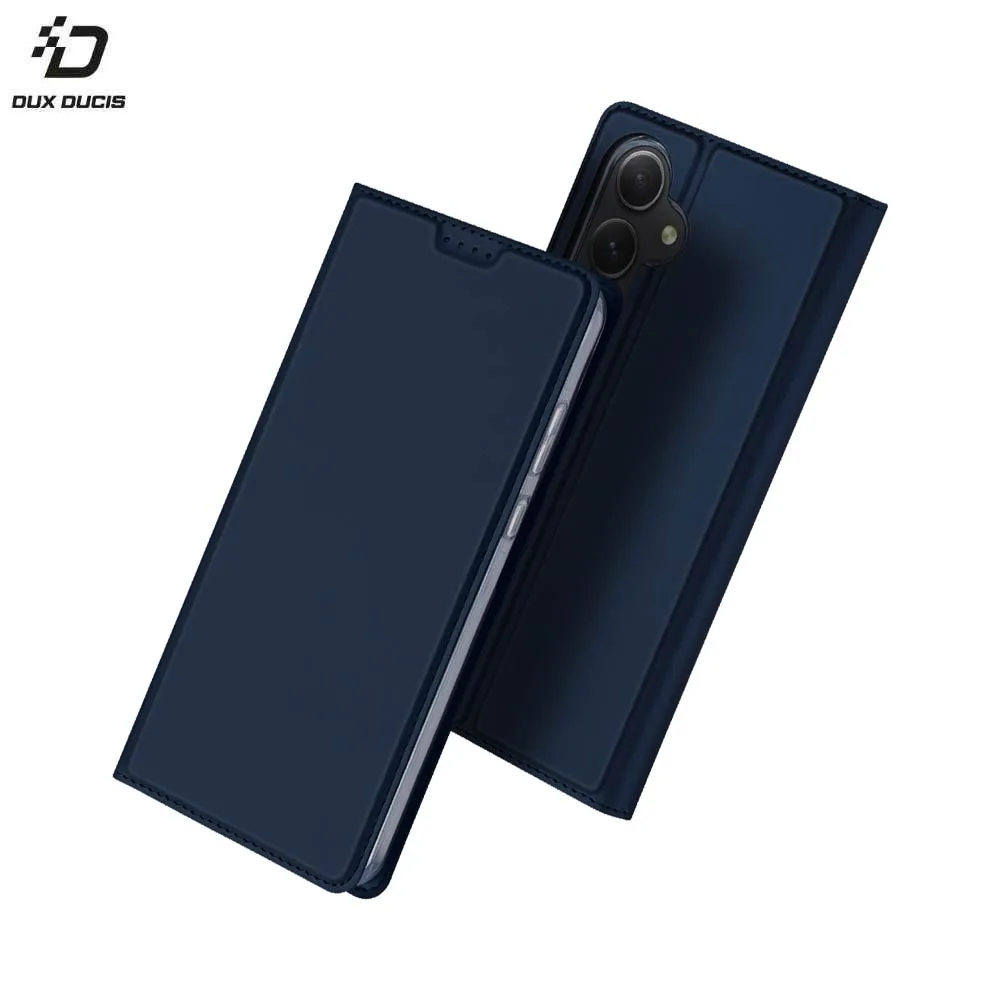 Housse de Protection Skin Pro Dux Ducis pour Samsung Galaxy A55 5G A556 Bleu