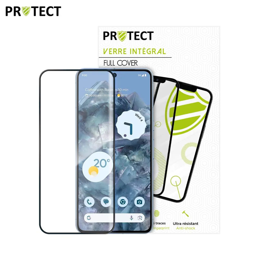 Verre Trempé Intégral PROTECT pour Google Pixel 8 Pro Noir — vue 2
