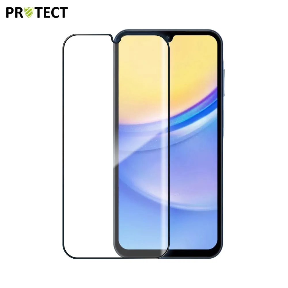 Verre Trempé Intégral PROTECT pour Samsung Galaxy A15 5G A156B Noir
