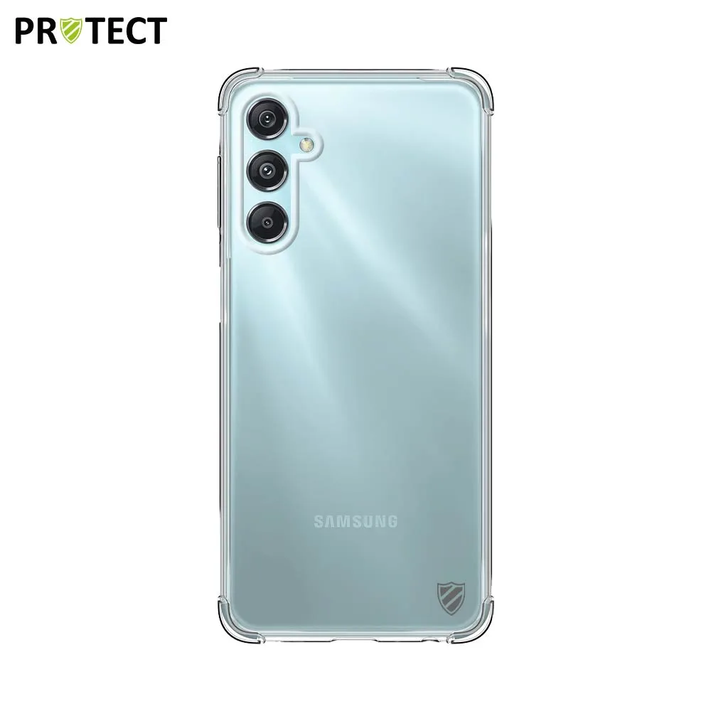 Coque Silicone Renforcée PROTECT pour Samsung Galaxy M34 5G M346 Transparent — vue 2