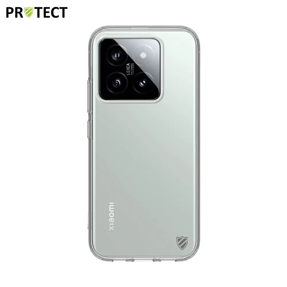 Coque Silicone PROTECT pour Xiaomi 14 5G Transparent — vue 2