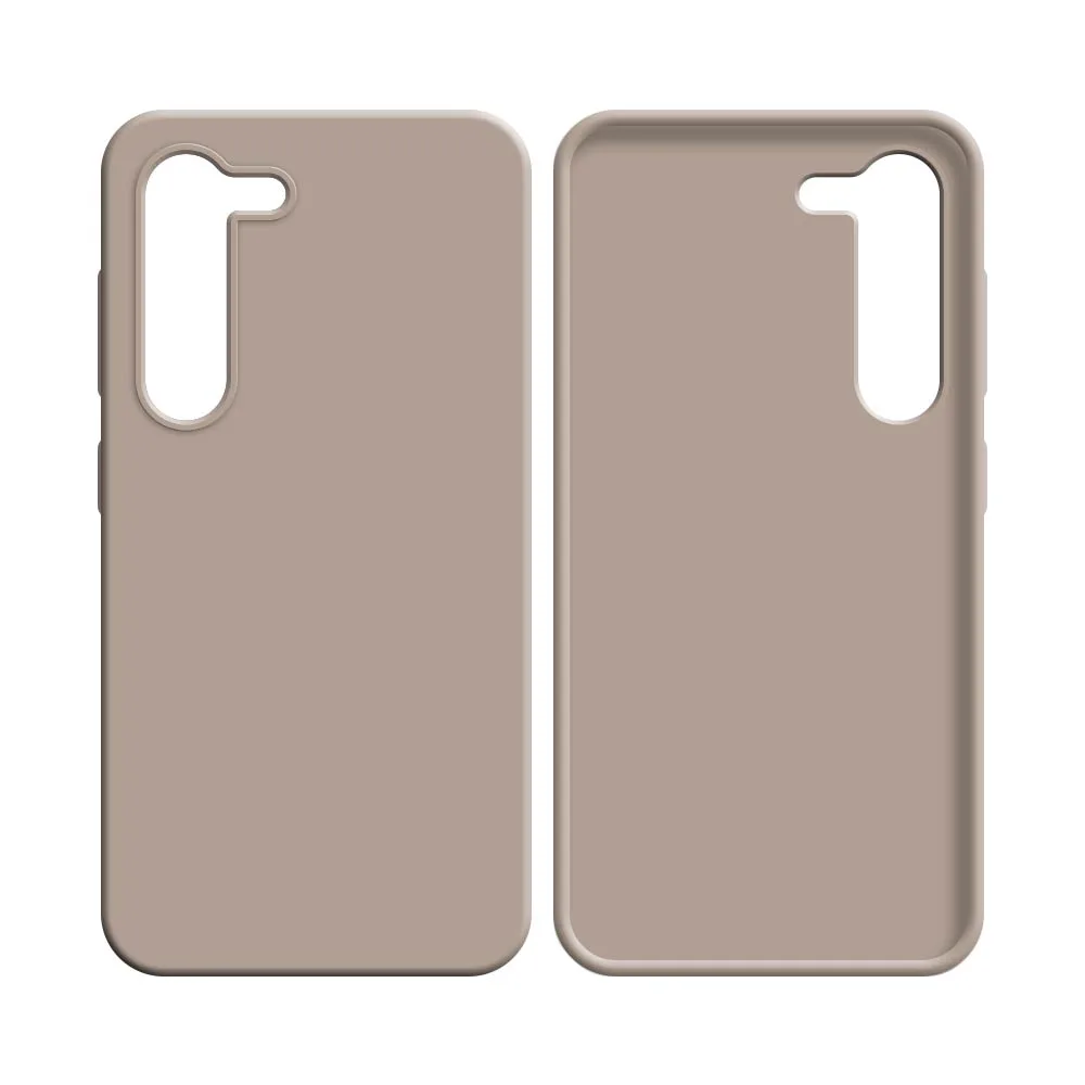 Coque Silicone Compatible pour Samsung Galaxy S23 Plus 5G S916 Rose Gold — vue 2