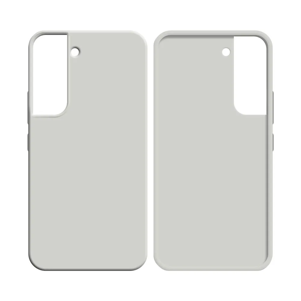 Coque Silicone Compatible pour Samsung Galaxy S21 5G G991 Blanc — vue 2