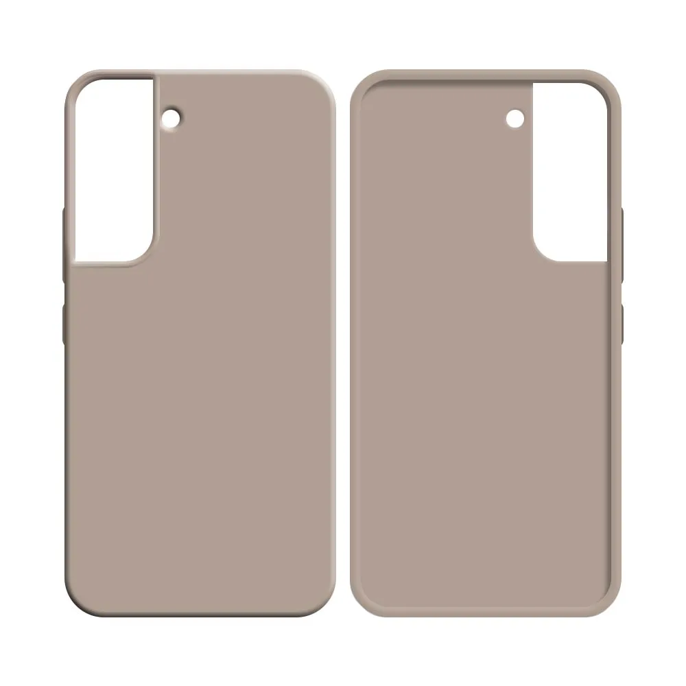 Coque Silicone Compatible pour Samsung Galaxy S21 FE G990 Rose Gold — vue 2