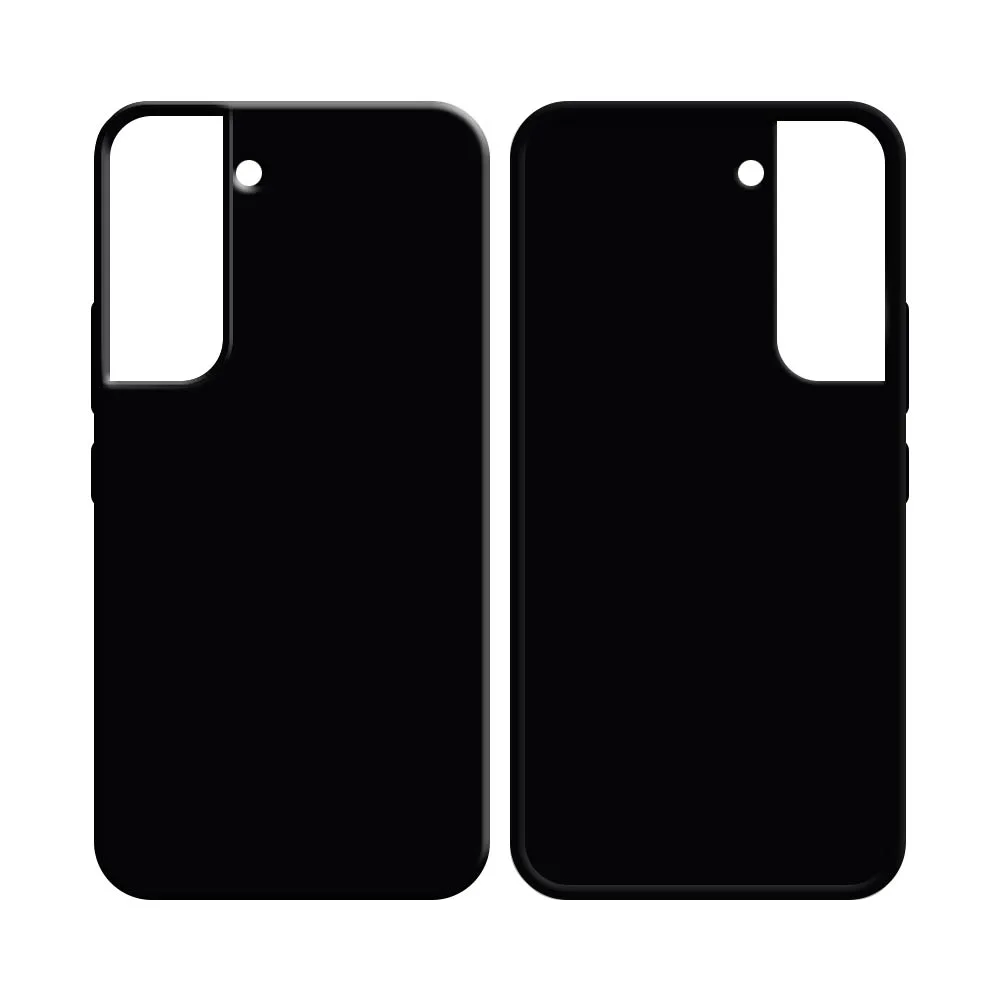 Coque Silicone Compatible pour Samsung Galaxy S21 5G G991 Noir — vue 2