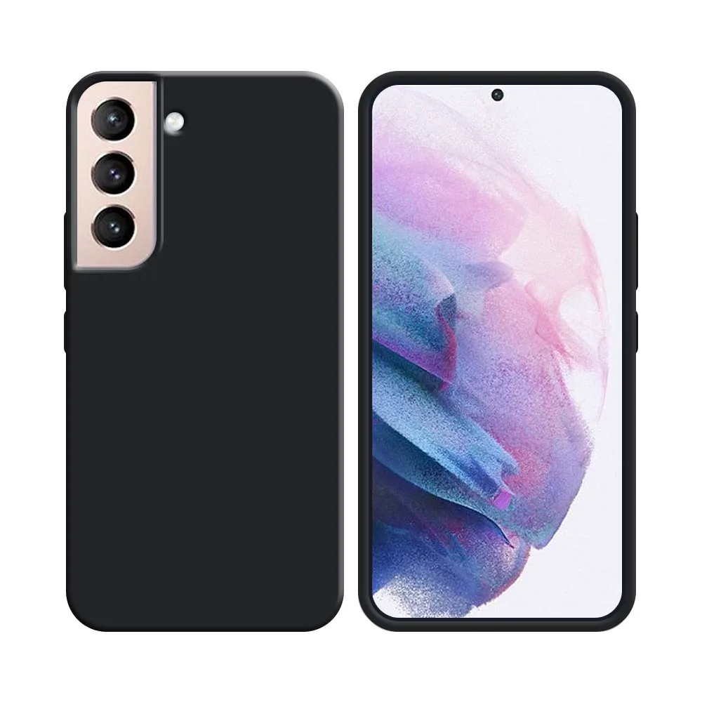 Coque Silicone Compatible pour Samsung Galaxy S21 5G G991 Gris