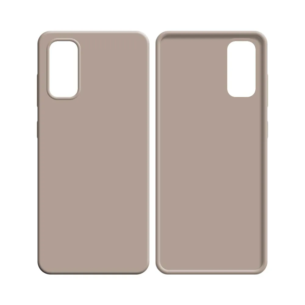 Coque Silicone Compatible pour Samsung Galaxy S20 G980 & S20 5G G981 Rose Gold — vue 2