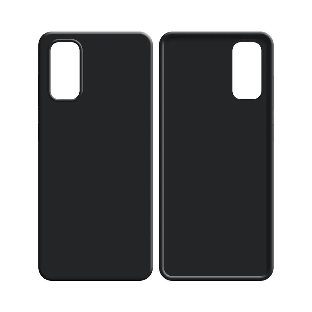 Coque Silicone Compatible pour Samsung Galaxy S20 G980 & S20 5G G981 Gris — vue 2