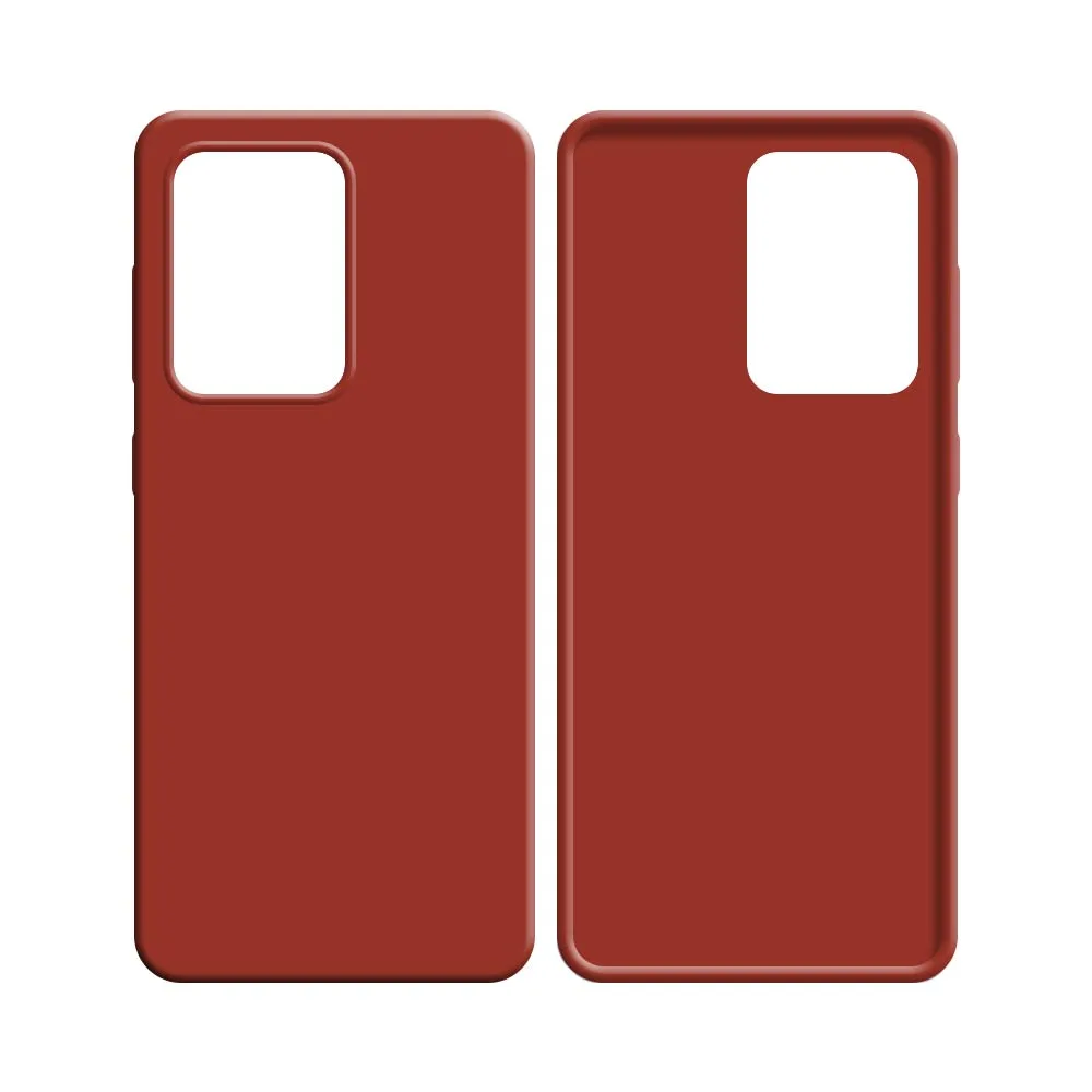 Coque Silicone Compatible pour Samsung Galaxy S20 Ultra G988 Rouge — vue 2