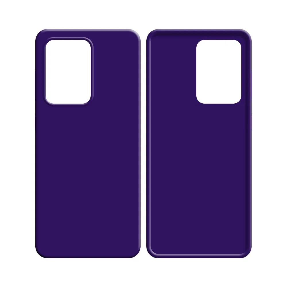 Coque Silicone Compatible pour Samsung Galaxy S20 Ultra G988 Mauve — vue 2