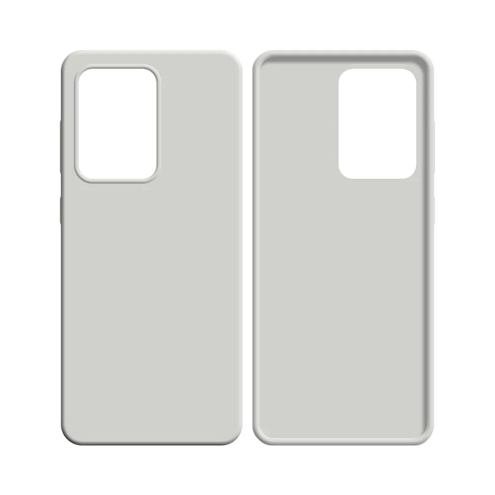 Coque Silicone Compatible pour Samsung Galaxy S20 Ultra G988 Blanc — vue 2