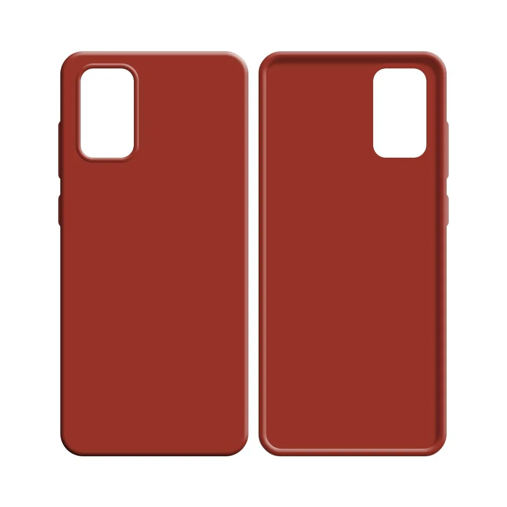 Coque Silicone Compatible pour Samsung Galaxy S20 Plus 5G G986 & S20 Plus G985 Rouge — vue 2