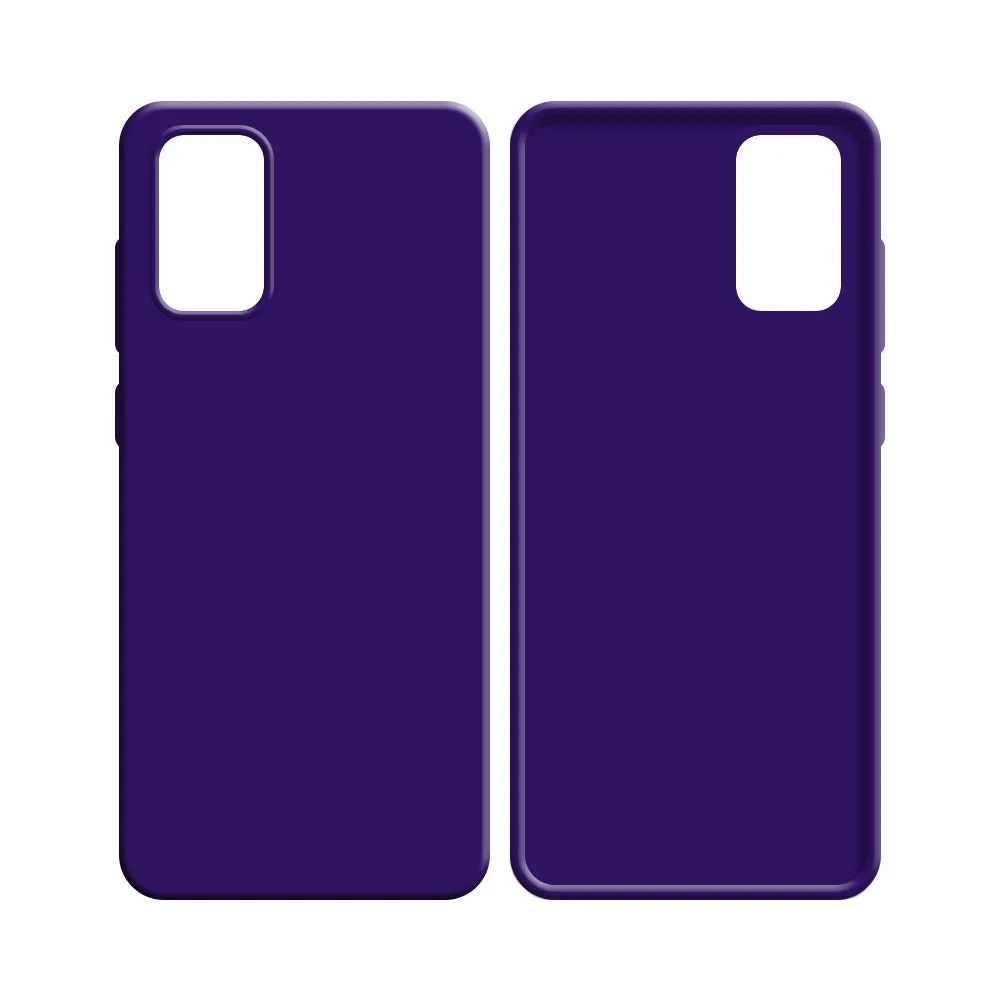 Coque Silicone Compatible pour Samsung Galaxy S20 Plus 5G G986 & S20 Plus G985 Mauve — vue 2