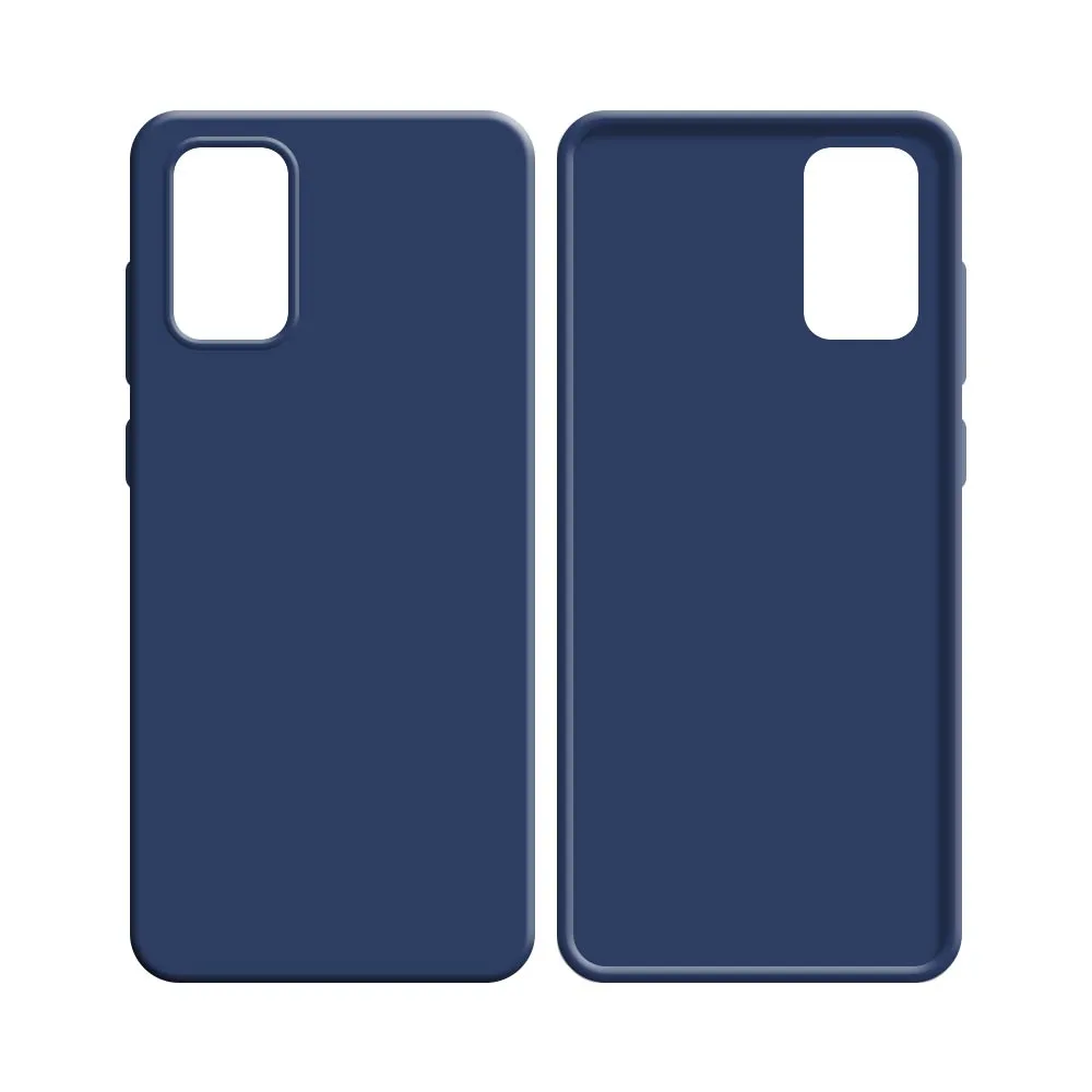 Coque Silicone Compatible pour Samsung Galaxy S20 Plus 5G G986 & S20 Plus G985 Bleu Marine — vue 2
