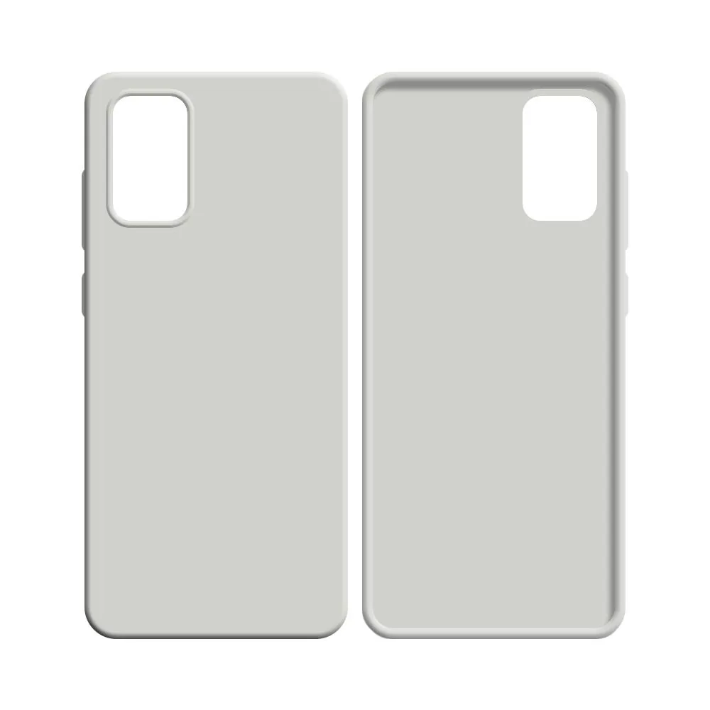 Coque Silicone Compatible pour Samsung Galaxy S20 Plus 5G G986 & S20 Plus G985 Blanc — vue 2