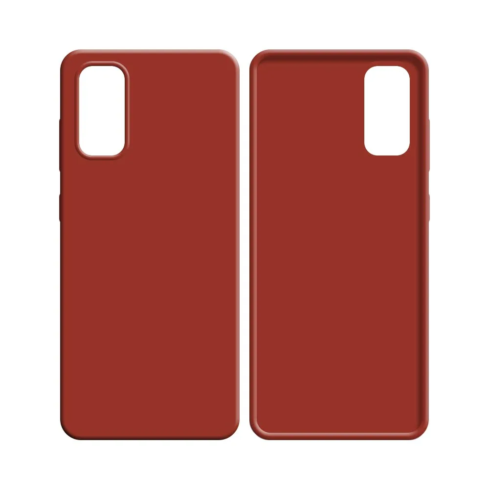Coque Silicone Compatible pour Samsung Galaxy S20 FE 5G G781 & S20 FE 4G G780 Rouge — vue 2