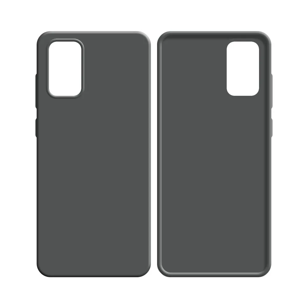 Coque Silicone Compatible pour Samsung Galaxy A52 5G A526, A52 4G A525 & A52s 5G A528 Gris — vue 2