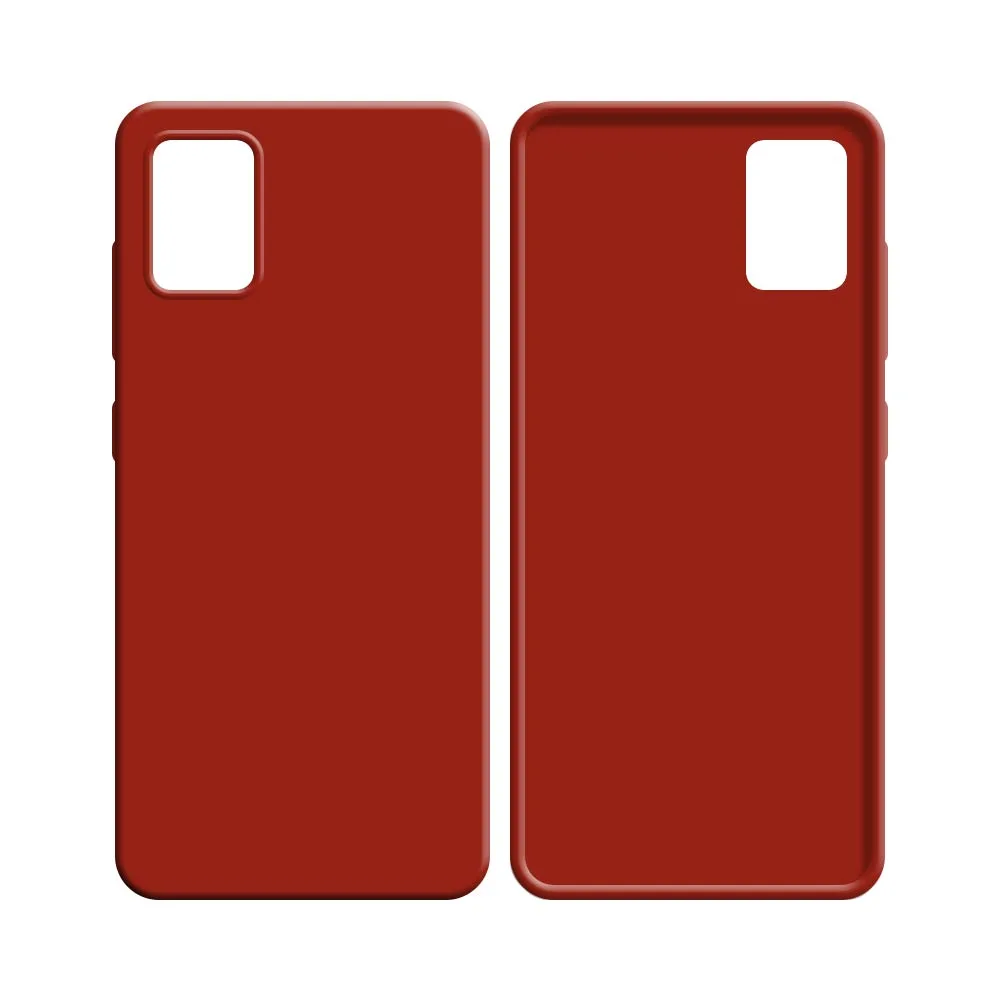 Coque Silicone Compatible pour Samsung Galaxy A51 A515 Rouge — vue 2