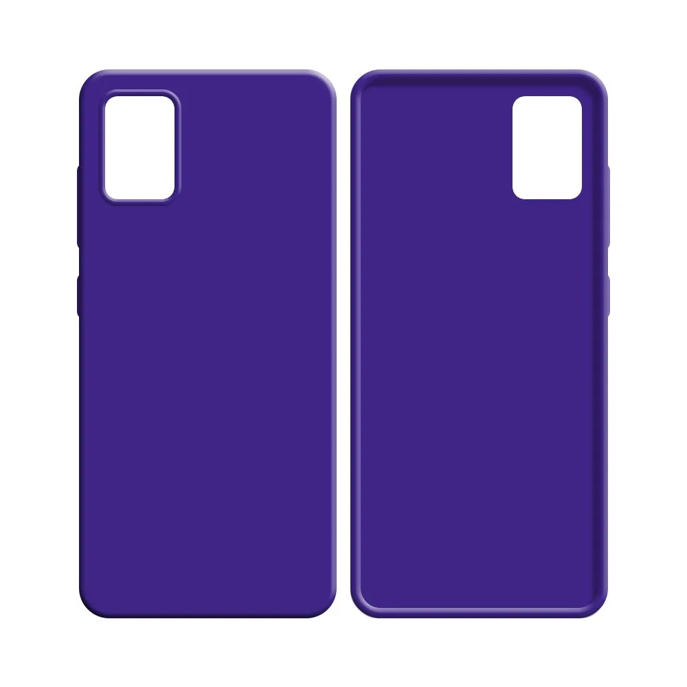 Coque Silicone Compatible pour Samsung Galaxy A51 A515 (#7) Mauve — vue 2