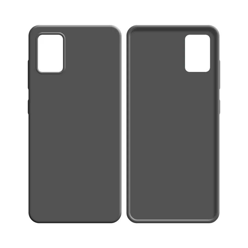 Coque Silicone Compatible pour Samsung Galaxy A51 A515 (#5) Gris — vue 2