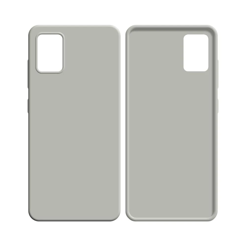 Coque Silicone Compatible pour Samsung Galaxy A51 A515 Blanc — vue 2