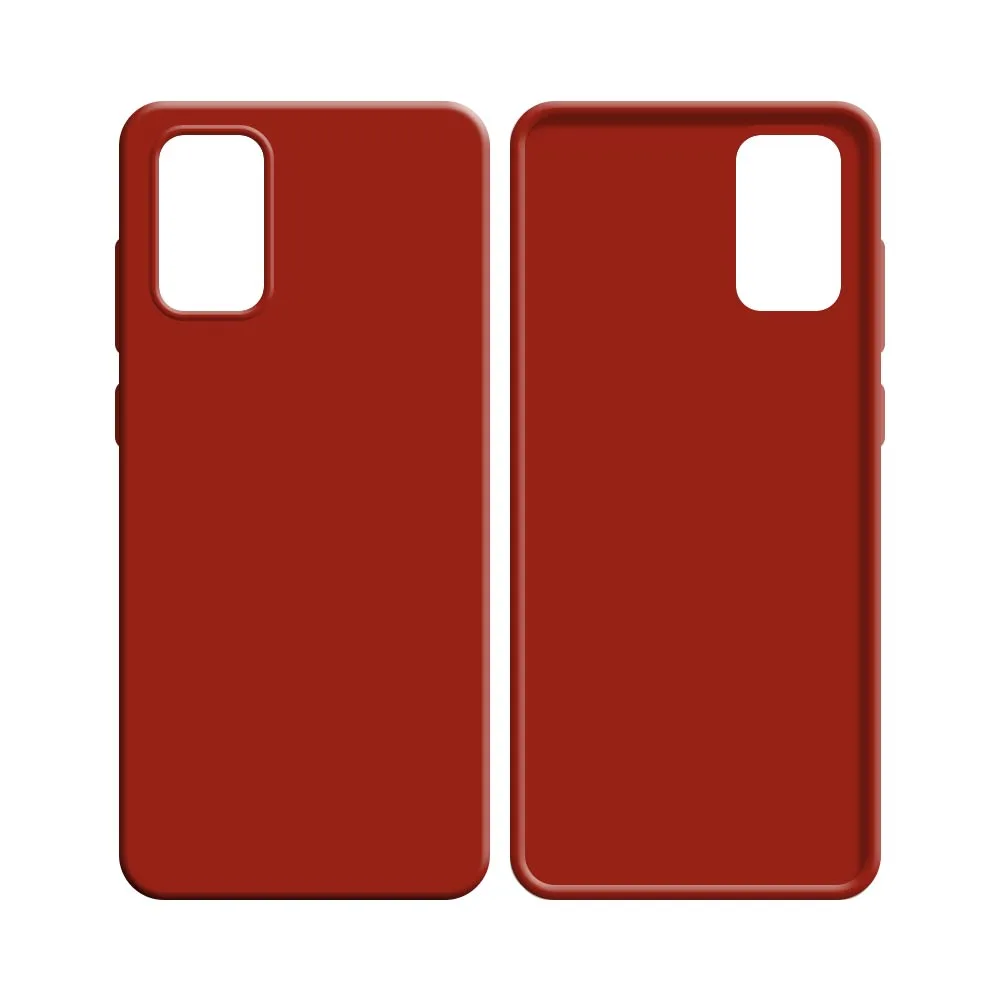 Coque Silicone Compatible pour Samsung Galaxy A41 A415 Rouge — vue 2