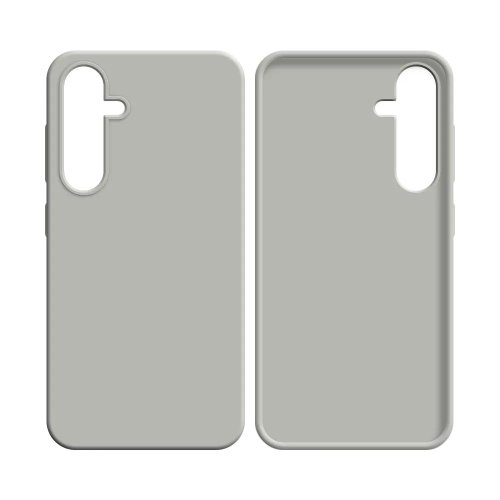 Coque Silicone Compatible pour Samsung Galaxy A34 5G A346 Blanc — vue 2