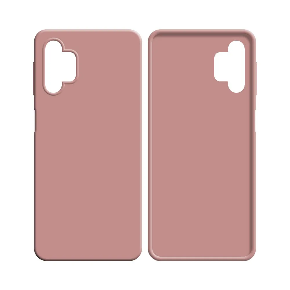 Coque Silicone Compatible pour Samsung Galaxy A32 5G A326 Rose — vue 2