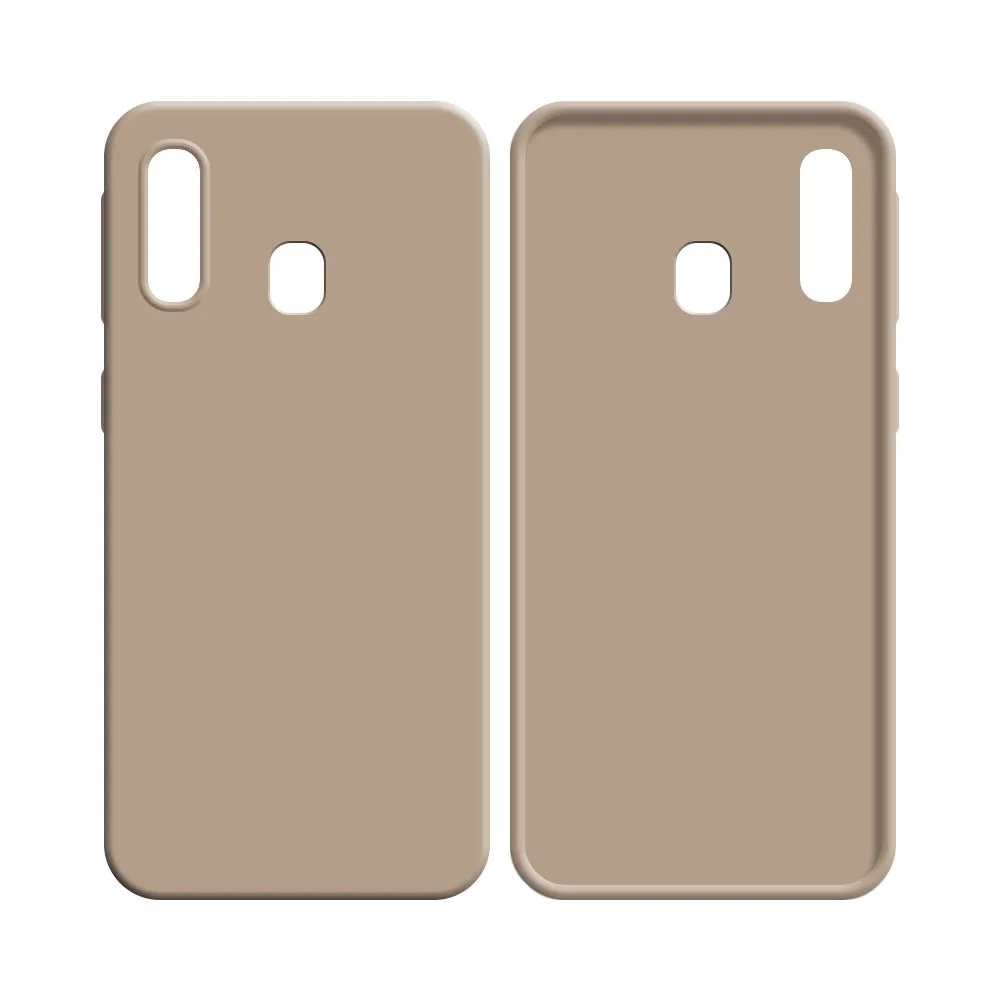 Coque Silicone Compatible pour Samsung Galaxy A20e A202 Rose Gold — vue 2