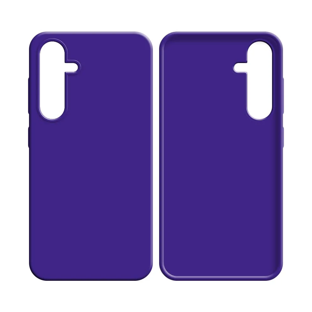 Coque Silicone Compatible pour Samsung Galaxy A14 5G A146P & A14 4G A145 Mauve — vue 2